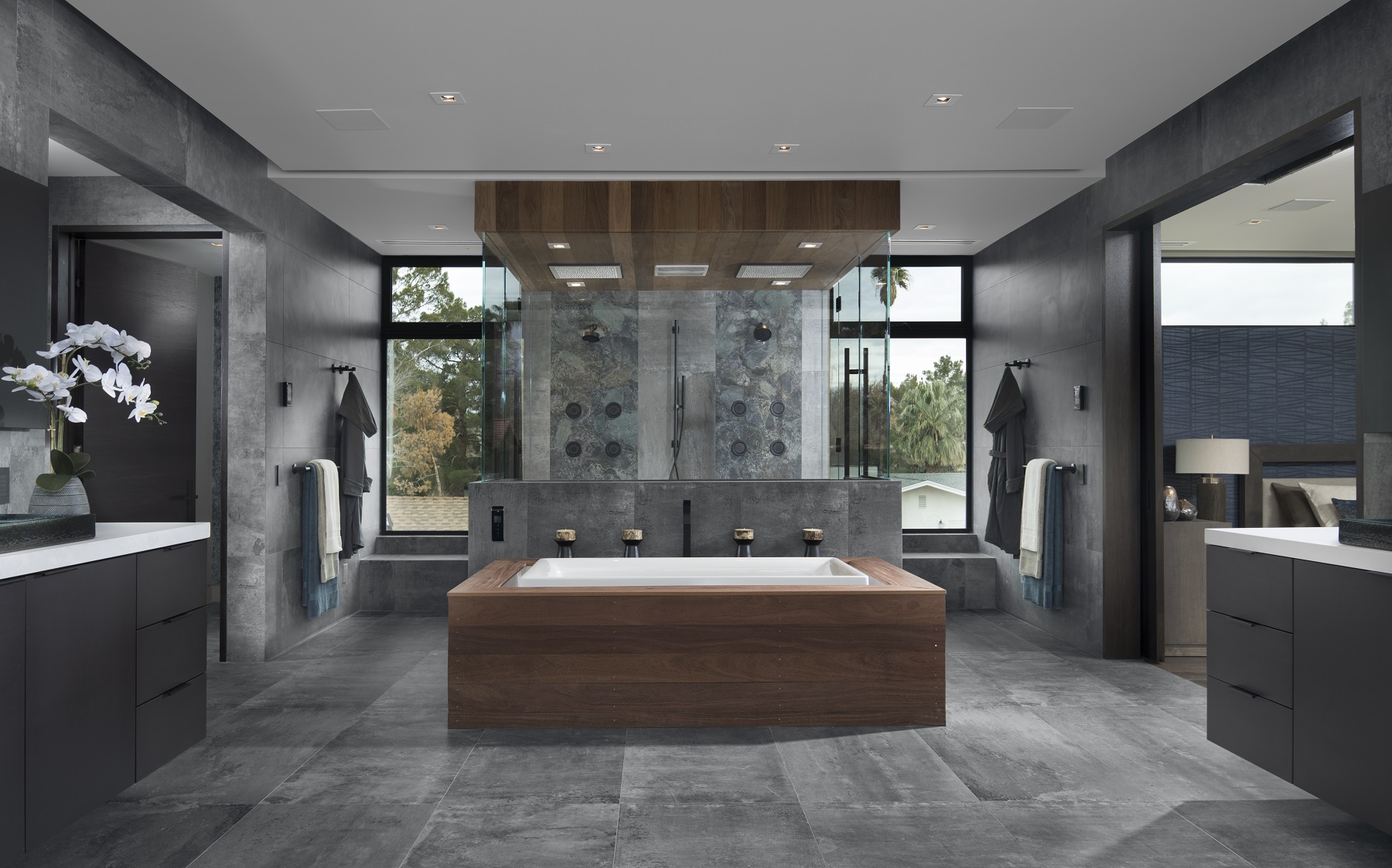 2019 The New American Remodel Primary Bathroom