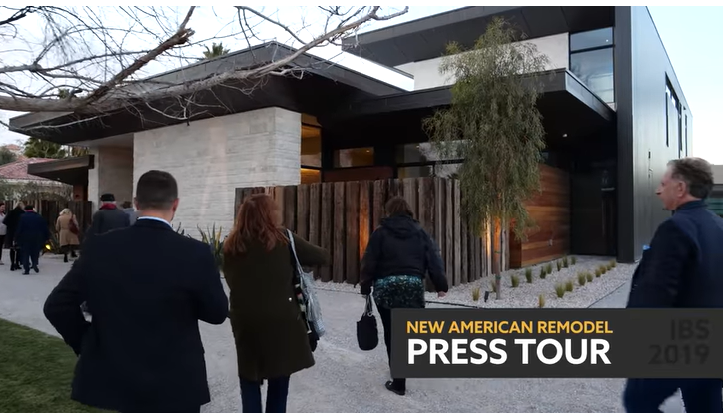 Press Tour Video of the New American Home Remodel