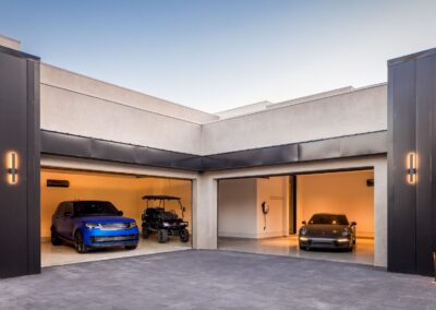 The New American Home 2023 double garage