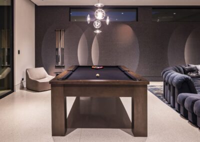 The New American Home 2023 game room pool table